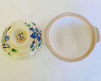 【ぷぅ様ご希望】6号 土鍋 伊賀焼 1人用 陶器 桔梗柄 山又窯 10個セット Amazon | 6号 土鍋 伊賀焼 1人用 古風 陶器 桔梗柄 山又窯 | ノー